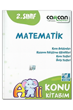 CanCan 2.Sınıf Matematik Konu Kitabım