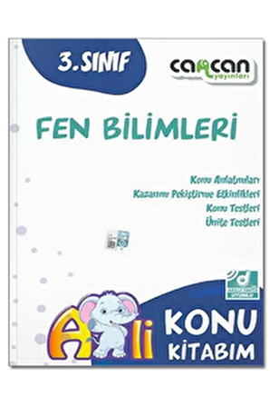 CanCan 3.Sınıf Fen Bilimleri Konu Kitabım