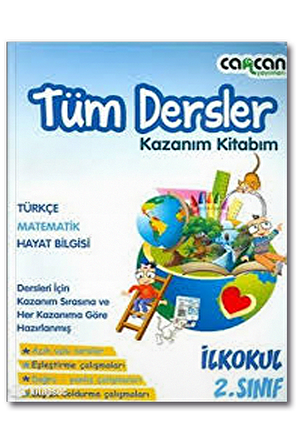 CanCan 2.Sınıf Tüm Dersler Kazanım Kitabım