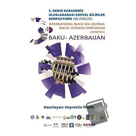 3. Dergi Karadeniz Uluslararası Sosyal Bilimler Sempozyumu Bildiriler / Kültür Ajans