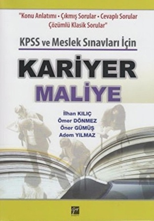 KPSS ve Meslek Sınavları İçin Kariyer Maliye