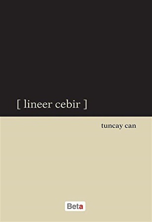 Lineer Cebir / Tuncay Can