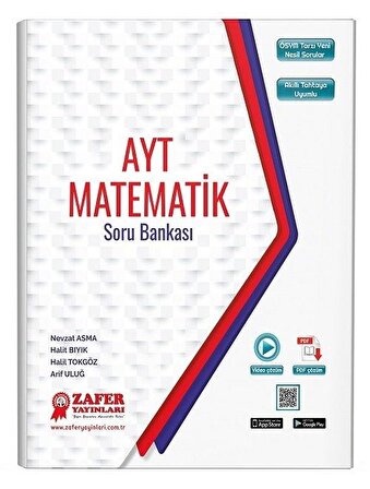 Zafer YKS AYT Matematik Soru Bankası Zafer Yayınları