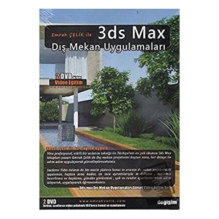 Emrah Çelik ile 3ds Max Dış Mekan Uygulamaları / Değişim Yayınları / Emrah Çelik