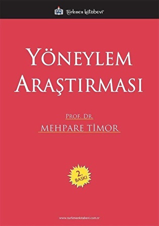 Yöneylem Araştırması (Mehpare Timor) / Mehpare Timor