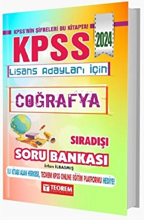 KPSS Lisans Coğrafya Sıradışı Soru Bankası