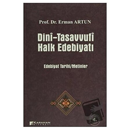 Dini Tasavvufi Halk Edebiyatı / Karahan Kitabevi / Erman Artun