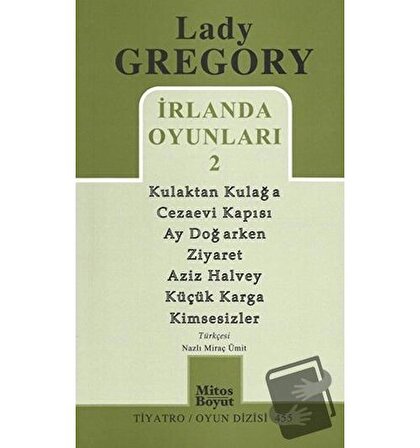 İrlanda Oyunları 2 / Mitos Boyut Yayınları / Lady Gregory