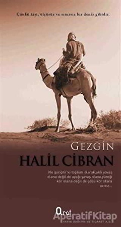 Gezgin - Halil Cibran - Araf Yayınları