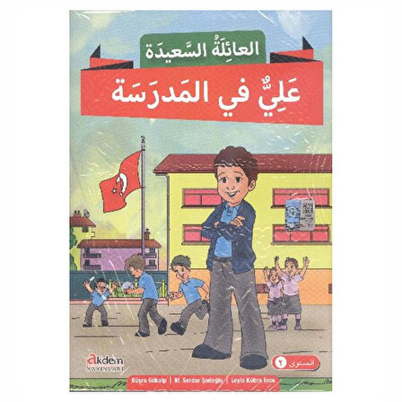 Akdem Yayınları Mutlu Aile Arapça Hikaye Serisi 4 Kitap Set