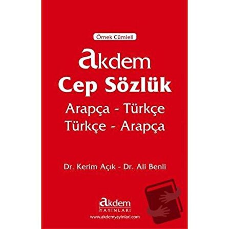 Akdem Cep Sözlük (Ciltli) / Akdem Yayınları / Ali Benli,Kerim Açık