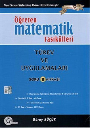 Öğreten Matematik Fasikülleri Türev ve Uygulamaları Soru Bankası