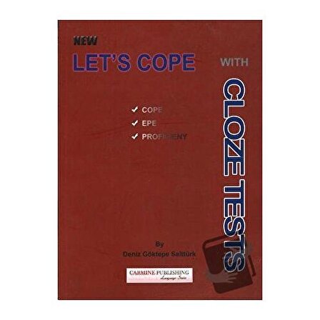 New Let's Cope Cloze Tests / Carmine Publishing / Deniz Göktepe Salttürk