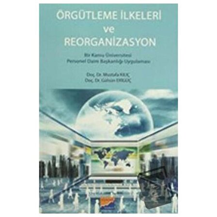 Örgütlenme İlkeleri ve Reorganizasyon / Siyasal Kitabevi   Akademik Kitaplar /