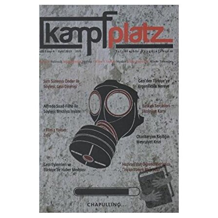 Kampfplatz Cilt: 2 Sayı: 4   Eylül 2013 / Phoenix Yayınevi / Kolektif