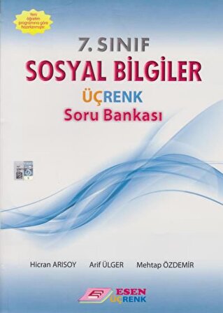 Esen 7.Sınıf Sosyal Bilgiler Üçrenk Soru Bankası