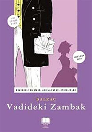 Vadideki Zambak / Honore de Balzac