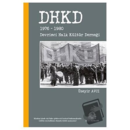 DHKD 1976 1980   Devrimci Halk Kültür Derneği / Arya Yayıncılık / Üzeyir Avcı