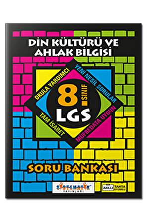 8.Sınıf Din Kültürü ve Ahlak Bilgisi Soru Bankası Sistematik Yayınları