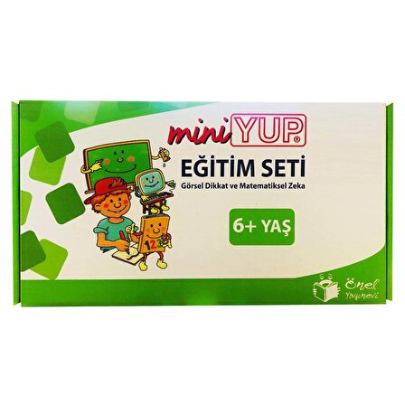 MiniYUP 5-6 Yaş Paketi-1 (20 Kitapçık + Plastik Kontrol Aracı)