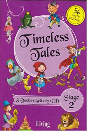 Stage 2-Timeless Tales 10 Kitap Set Living English Dictionary