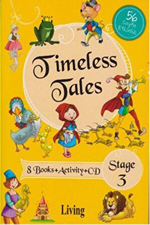 Stage 3 -Timeless Tales 10 Kitap Set Living English Dictionary