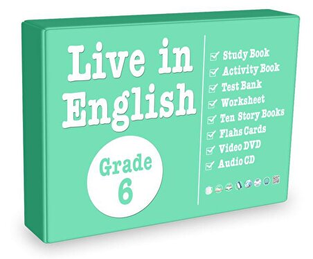 6.Sınıf İngilizce Öğrenme Seti Live in English