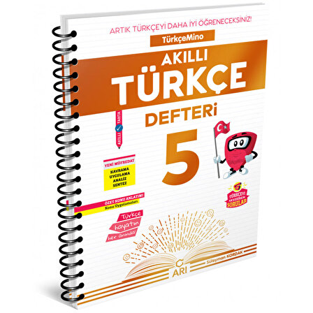 Arı Yayınları 5.Sınıf Türkçe Akıllı Defter