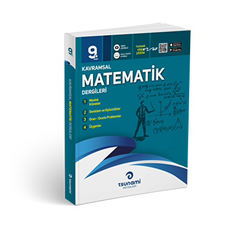 Tsunami Yayınları 9. Sınıf Matematik Kavramsal Dergileri (4 Dergi)