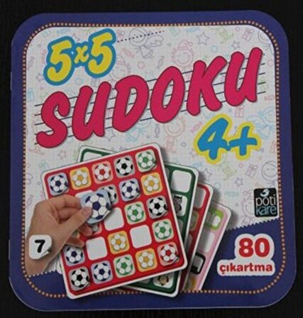 5 X 5 Sudoku - 7 (4+ Yaş)