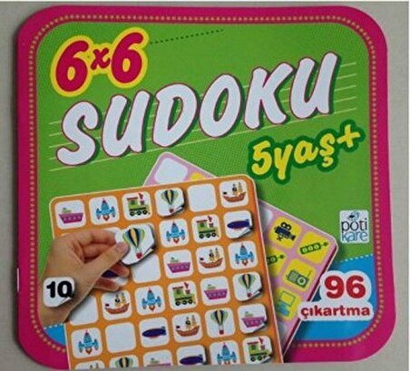6 X 6 Sudoku - 10 (5+ Yaş)
