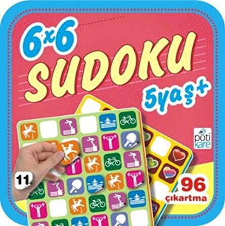6 X 6 Sudoku - 11 (5+ Yaş)