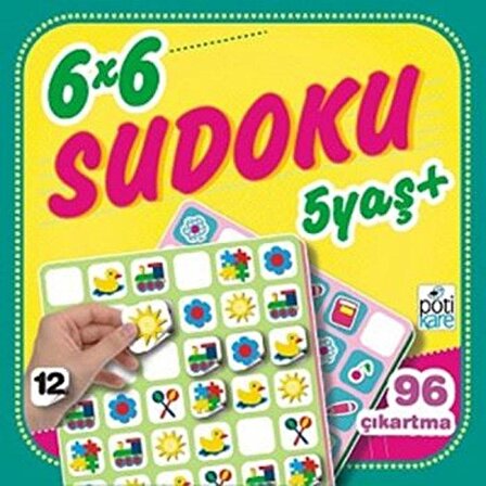 6x6 Sudoku - 12 (5+ Yaş)