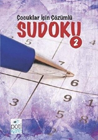 Çocuklar İçin Çözümlü Sudoku 2