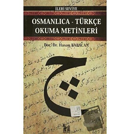 Osmanlıca Türkçe Okuma Metinleri   İleri Seviye 9 / Altın Post Yayıncılık / Hasan