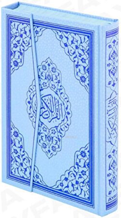 124 Mavi Rahle Boy Renkli Kuran-ı Kerim