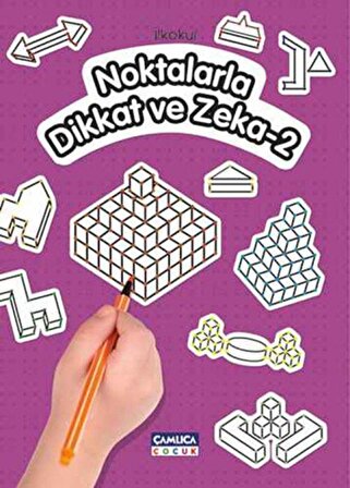 İlkokul Noktalarla Dikkat ve Zeka - 2 - Tunahan Coşkun - Çamlıca Çocuk Yayınları