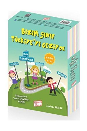 Gizemli Bahçe Bizim Sınıf Türkiyeyi Geziyoruz Hikaye Seti 6 Kitap 2 Ve 3. Sınıf