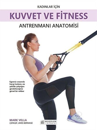 Kadınlar İçin Kuvvet ve Fitness Antrenmanları Anatomisi / Mark Vella