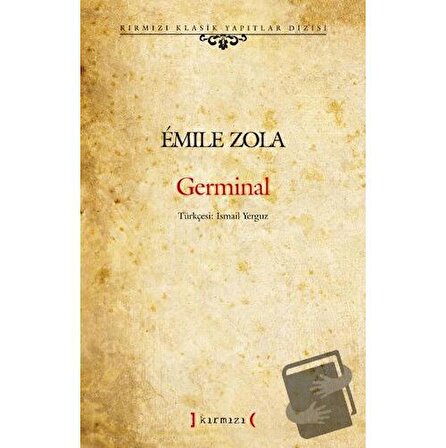 Germinal / Kırmızı Yayınları / Emile Zola