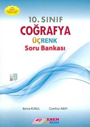 Esen 10.Sınıf Coğrafya Üçrenk Soru Bankası