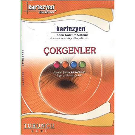 Kartezyen Yayınları Turuncu Geometri 10 Çokgenler