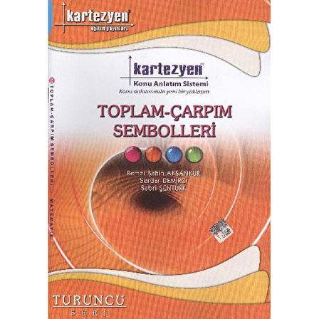 Kartezyen Yayınları Turuncu Matematik 32 Toplam Çarpım Sembolleri