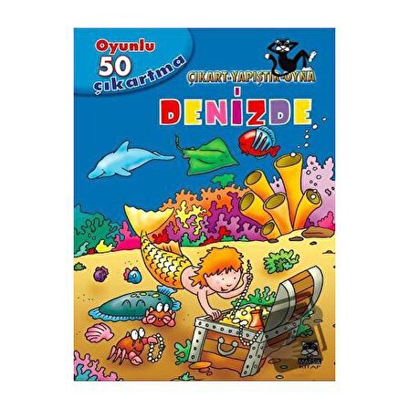 Oyunlu 50 Çıkartma   Denizde / Marsık Kitap / Kolektif