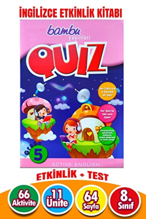 5. Sınıf İngilizce Etkinlik Testi