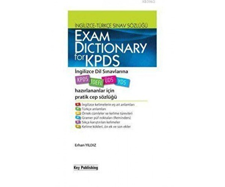 KEY PUBLISHING EXAM DICTIONARY FOR YDS