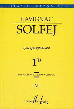 Lavignac Solfej 1D (Küçük Boy)