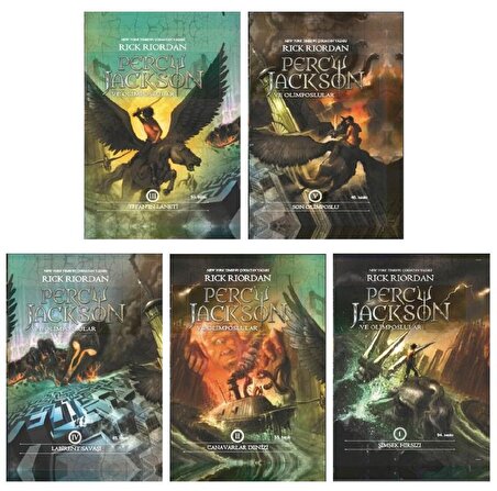 Percy Jackson ve Olimposlular Serisi .. 5 kitap