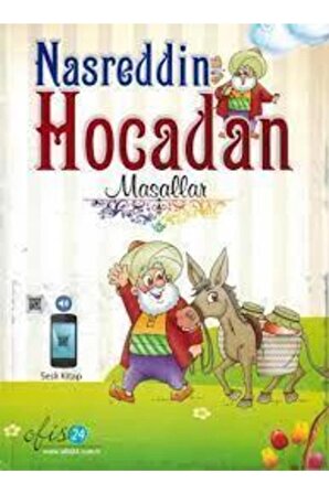Nasreddin Hocadan Masallar (k.boy-ciltli) - Bitişik Eğik Yazılı – Sesli Kitap-kolektif