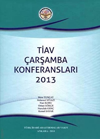 TİAV Çarşamba Konferansları – 2013